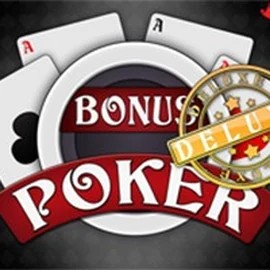 Bonus Poker Deluxe - 3 Hands online game logo by RTG (Reel Time Gaming) on uicflamesbasketball.com