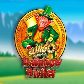 Slingo Rainbow Riches logo by Gaming Realms at Unibet CasinoSlingo Rainbow Riches
