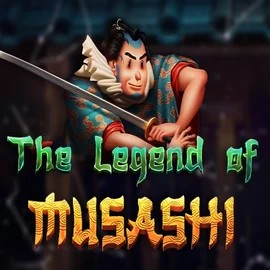 The Legend of Musashi slot logo by Peter &amp; Sons at Unibet CasinoThe Legend of Musashi